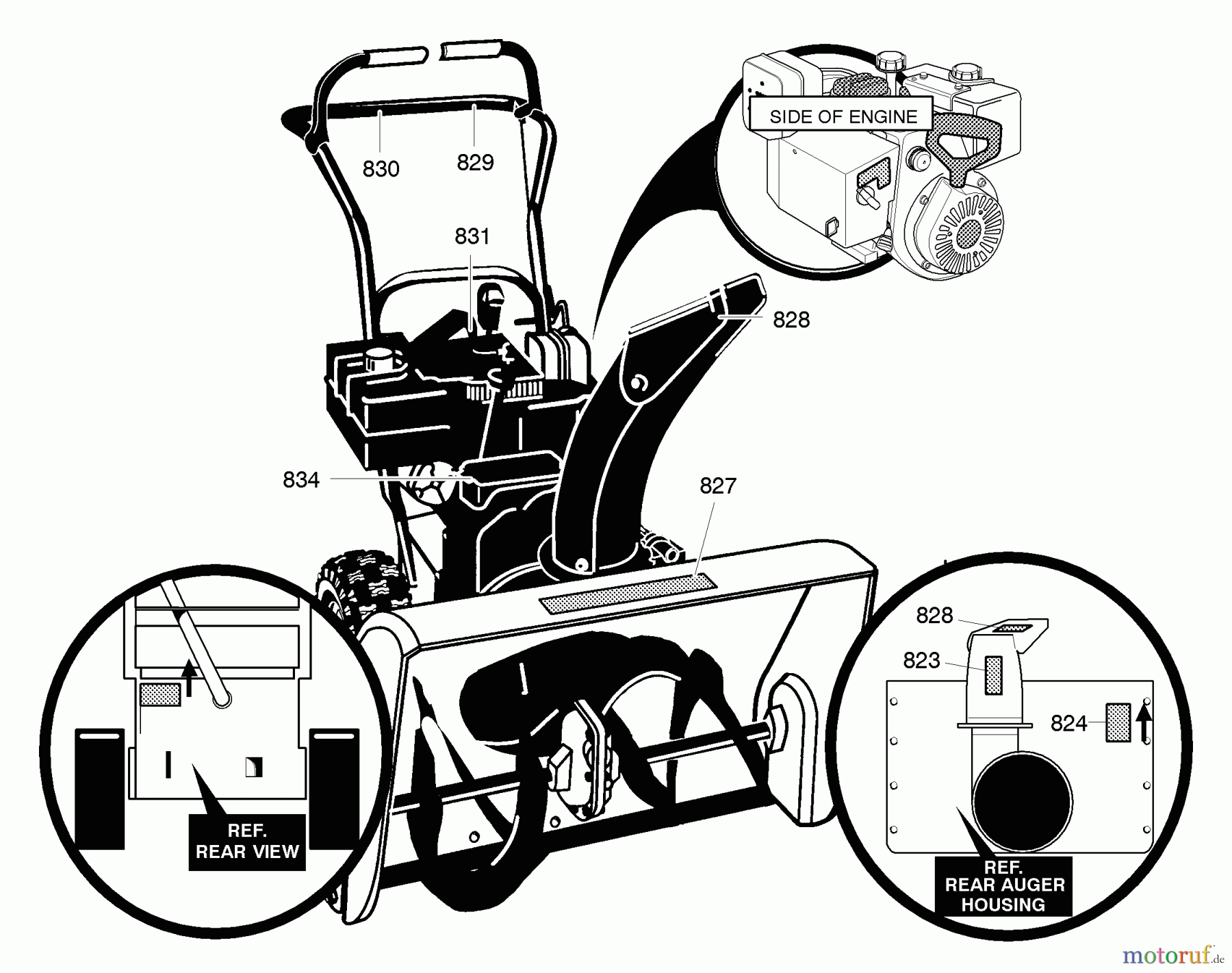 Murray Schneefräsen C950-52419-0 - Craftsman 24