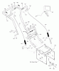 Murray C950-52419-0 - Craftsman 24" Dual Stage Snow Thrower (2004) (Sears) Ersatzteile Handle Assembly