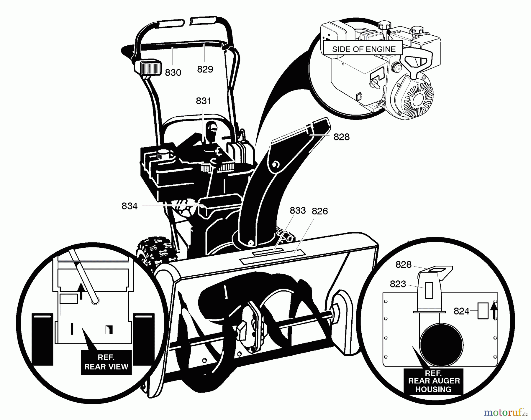 Murray Schneefräsen C950-52419-2 - Craftsman 24