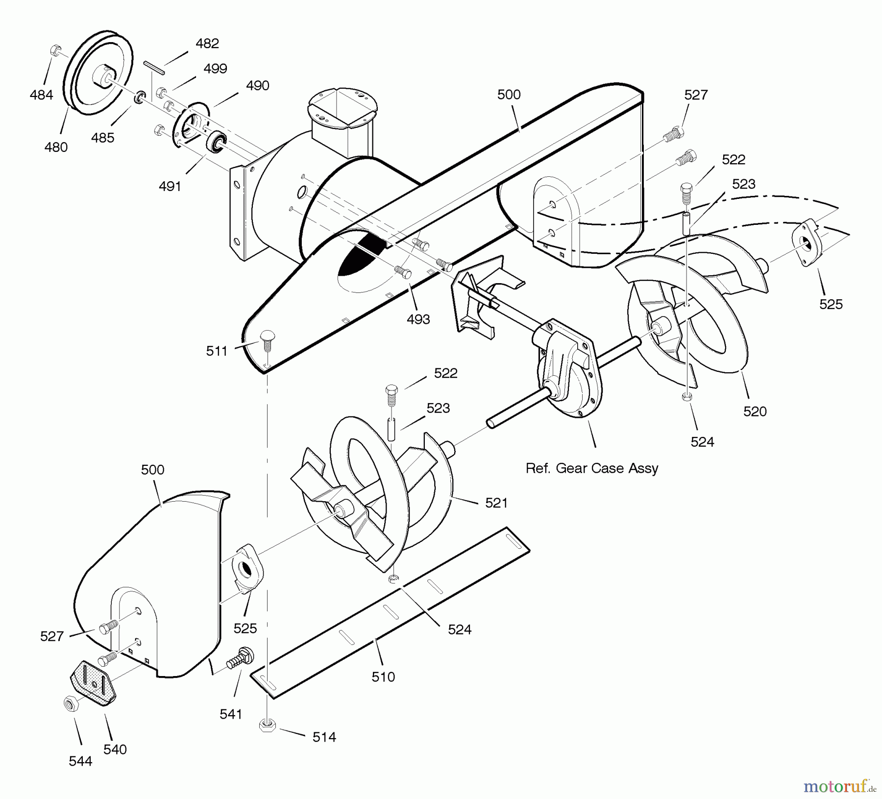  Murray Schneefräsen C950-52420-0 - Craftsman 27
