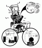 Murray C950-52420-0 - Craftsman 27" Dual Stage Snow Thrower (2004) (Sears) Ersatzteile Decals