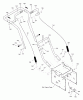 Murray C950-52420-0 - Craftsman 27" Dual Stage Snow Thrower (2004) (Sears) Ersatzteile Handle Assembly