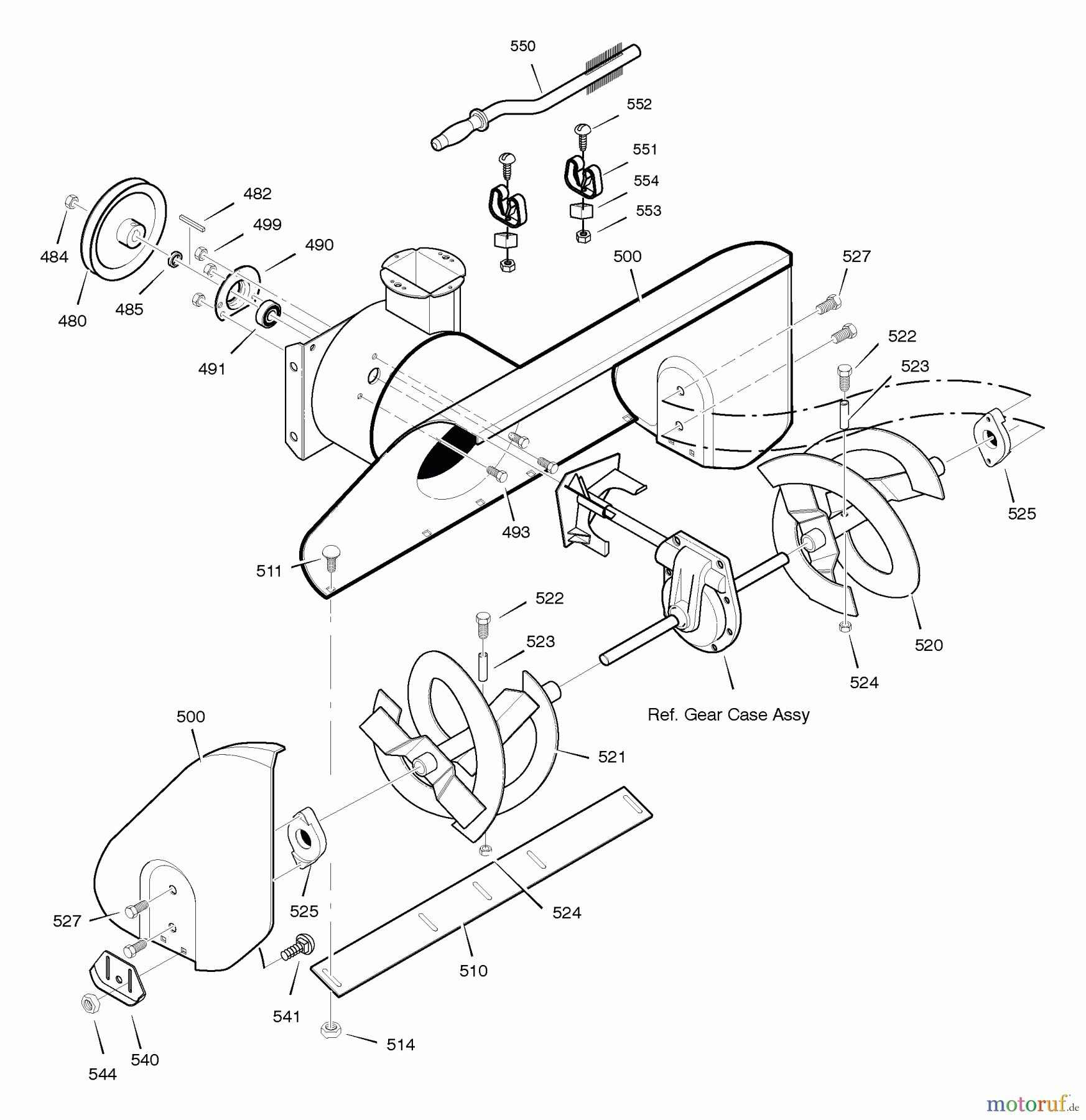 Murray Schneefräsen C950-52420-1 - Craftsman 27