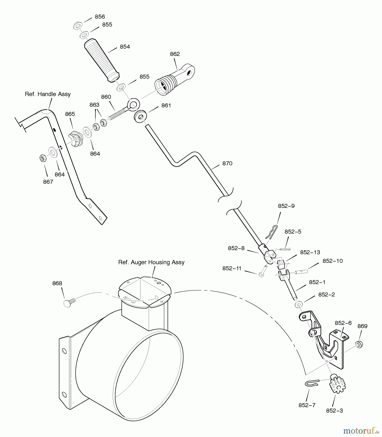 Murray Schneefräsen C950-52420-1 - Craftsman 27