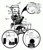 Murray C950-52420-1 - Craftsman 27" Dual Stage Snow Thrower (2005) (Sears) Ersatzteile Decals