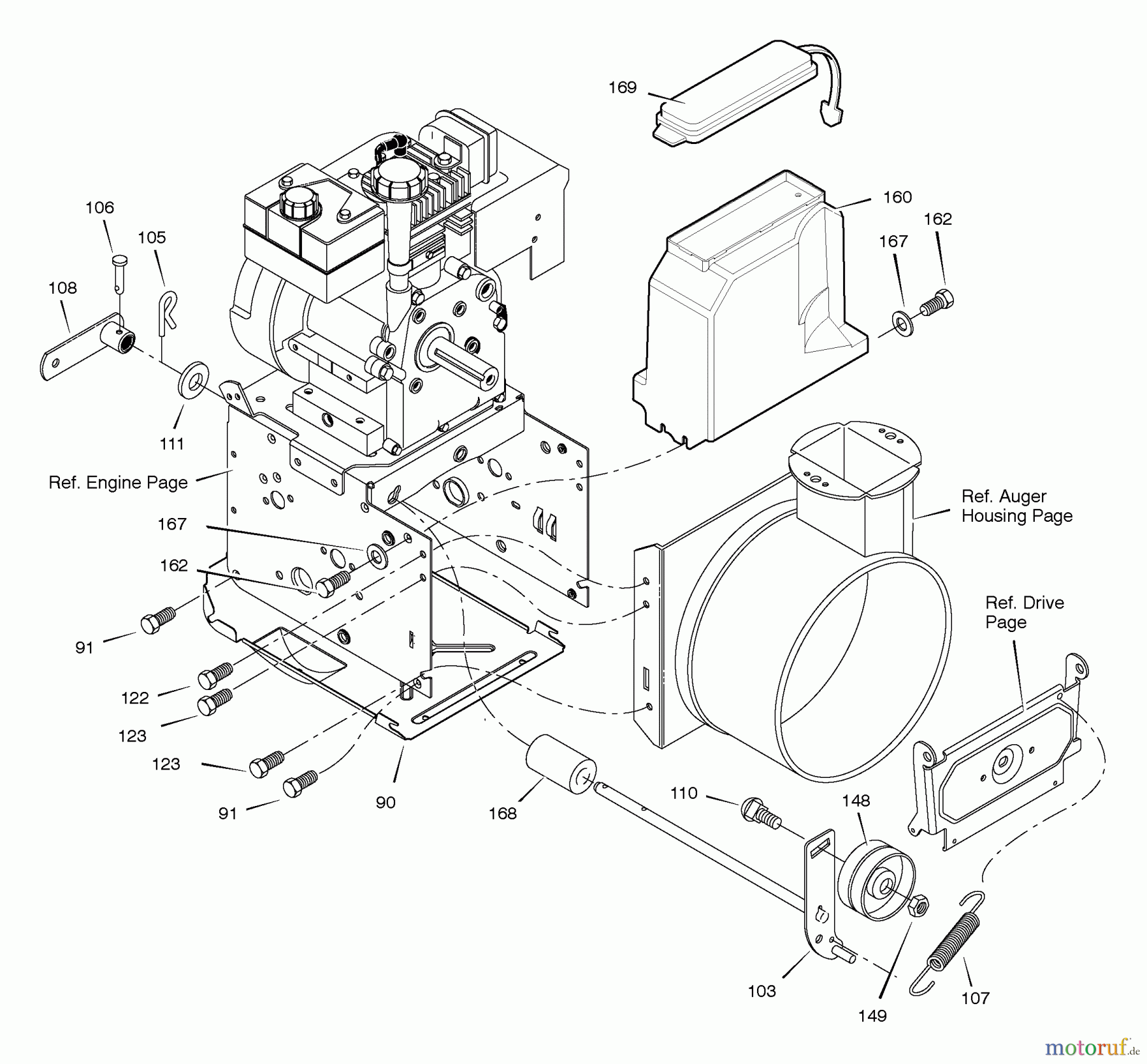 Murray Schneefräsen C950-52420-1 - Craftsman 27