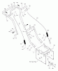 Murray C950-52420-1 - Craftsman 27" Dual Stage Snow Thrower (2005) (Sears) Ersatzteile Handle Assembly