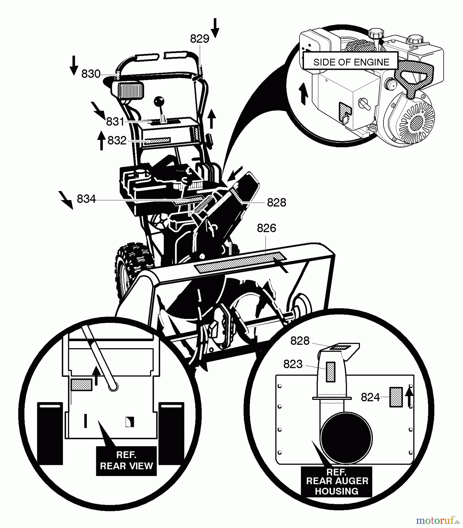 Murray Schneefräsen C950-52421-0 - Craftsman 30