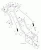 Murray C950-52421-0 - Craftsman 30" Dual Stage Snow Thrower (2004) (Sears) Ersatzteile Handle Assembly