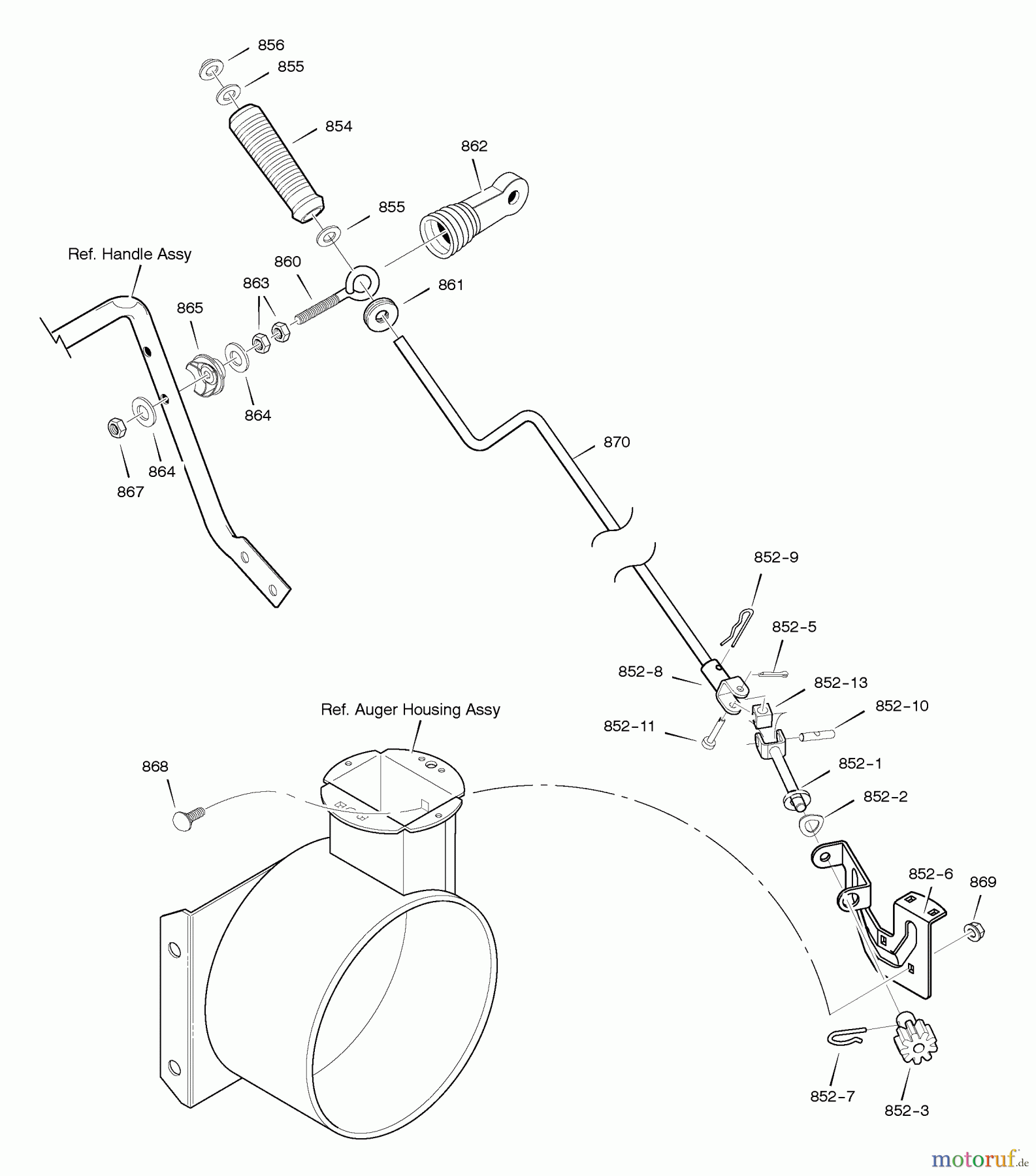 Murray Schneefräsen C950-52421-1 - Craftsman 30