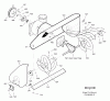 Murray C950-52429-0 - Craftsman 24" Dual Stage Snow Thrower (2004) (Sears) Ersatzteile Auger Housing