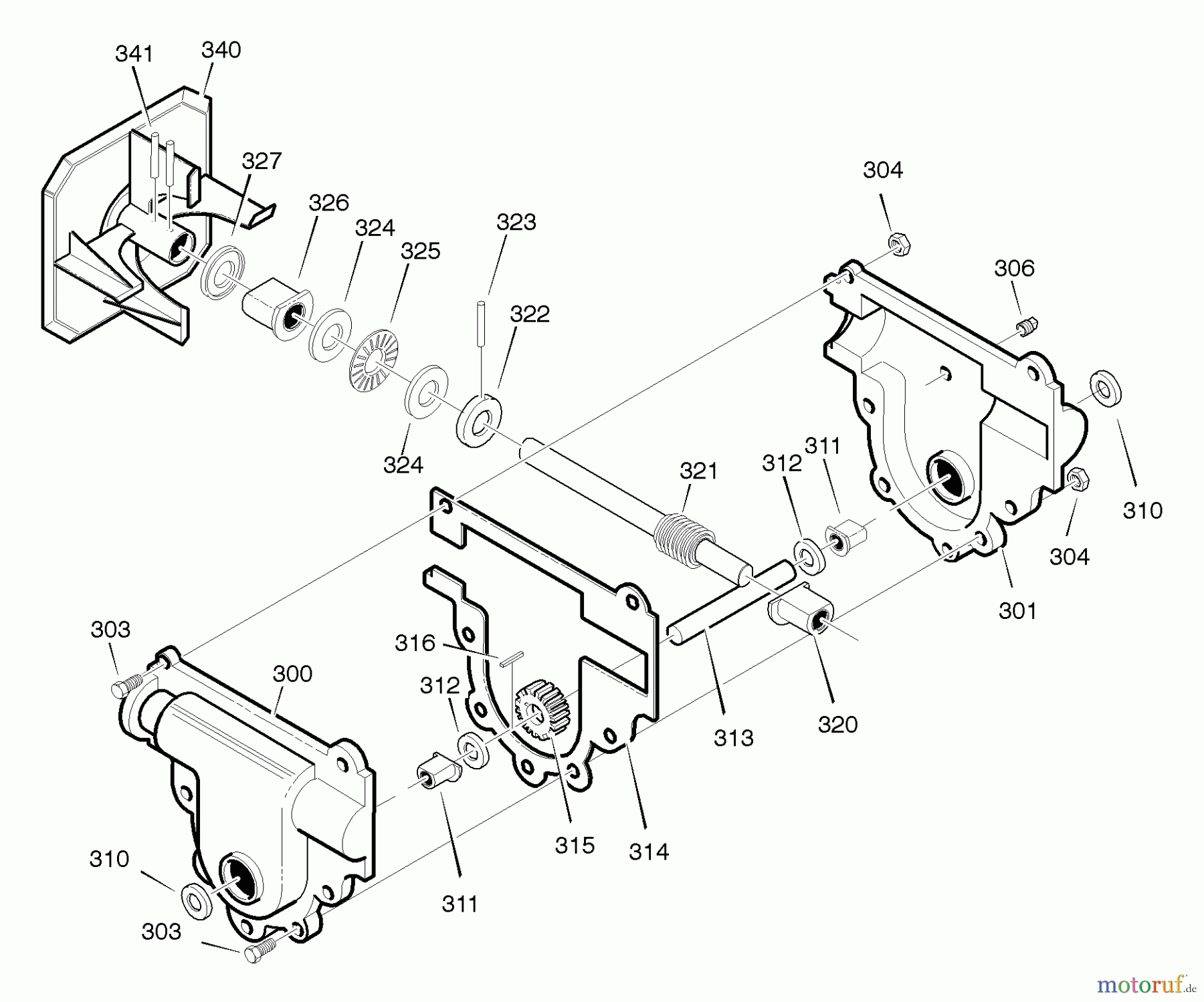  Murray Schneefräsen C950-52429-0 - Craftsman 24