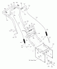 Murray C950-52429-0 - Craftsman 24" Dual Stage Snow Thrower (2004) (Sears) Ersatzteile Handle Assembly