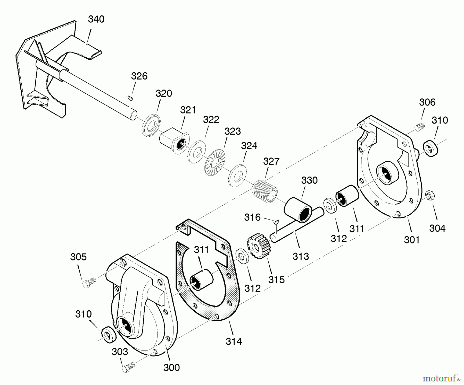  Murray Schneefräsen C950-52430-0 - Craftsman 27
