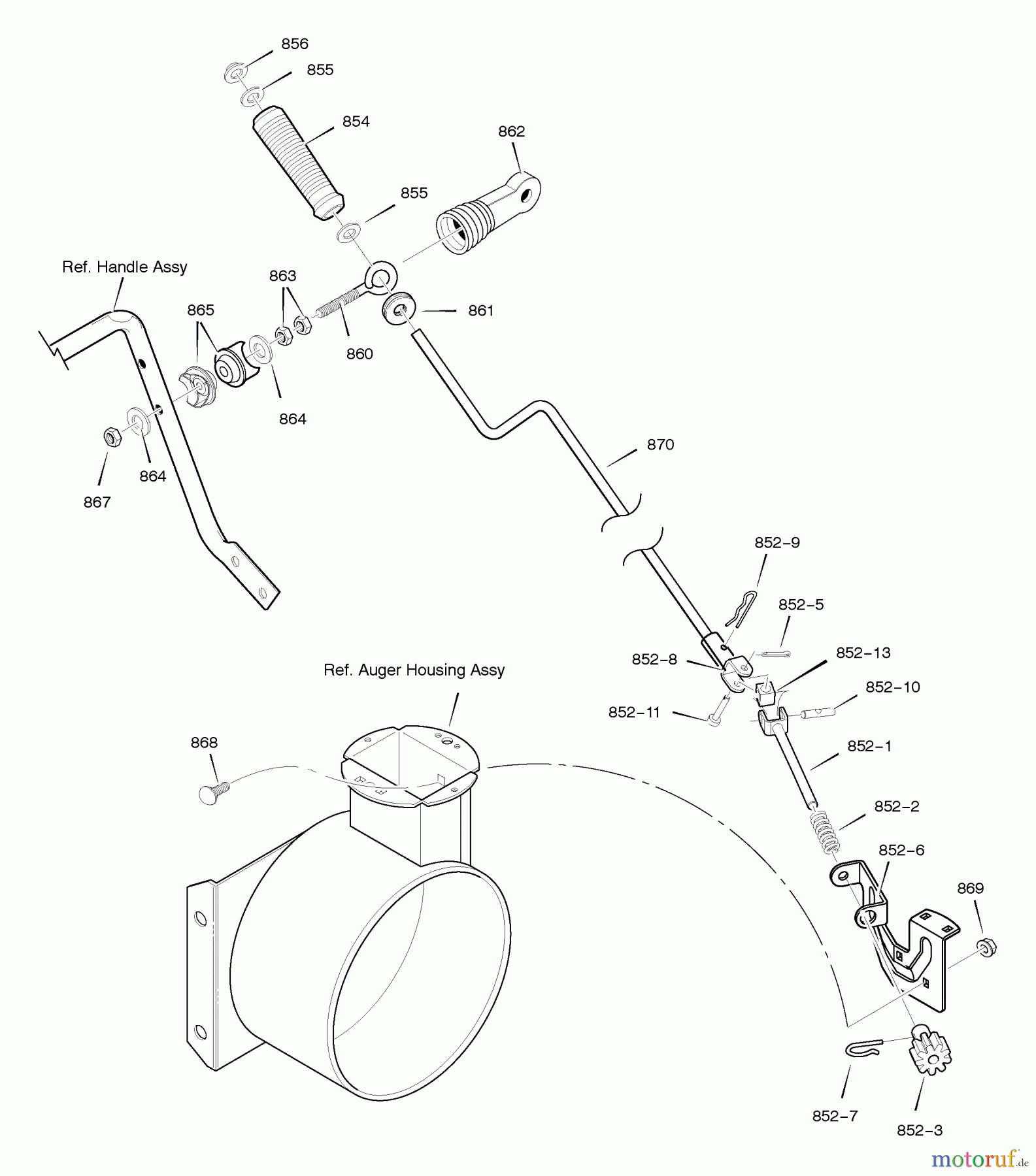  Murray Schneefräsen C950-52430-1 - Craftsman 27