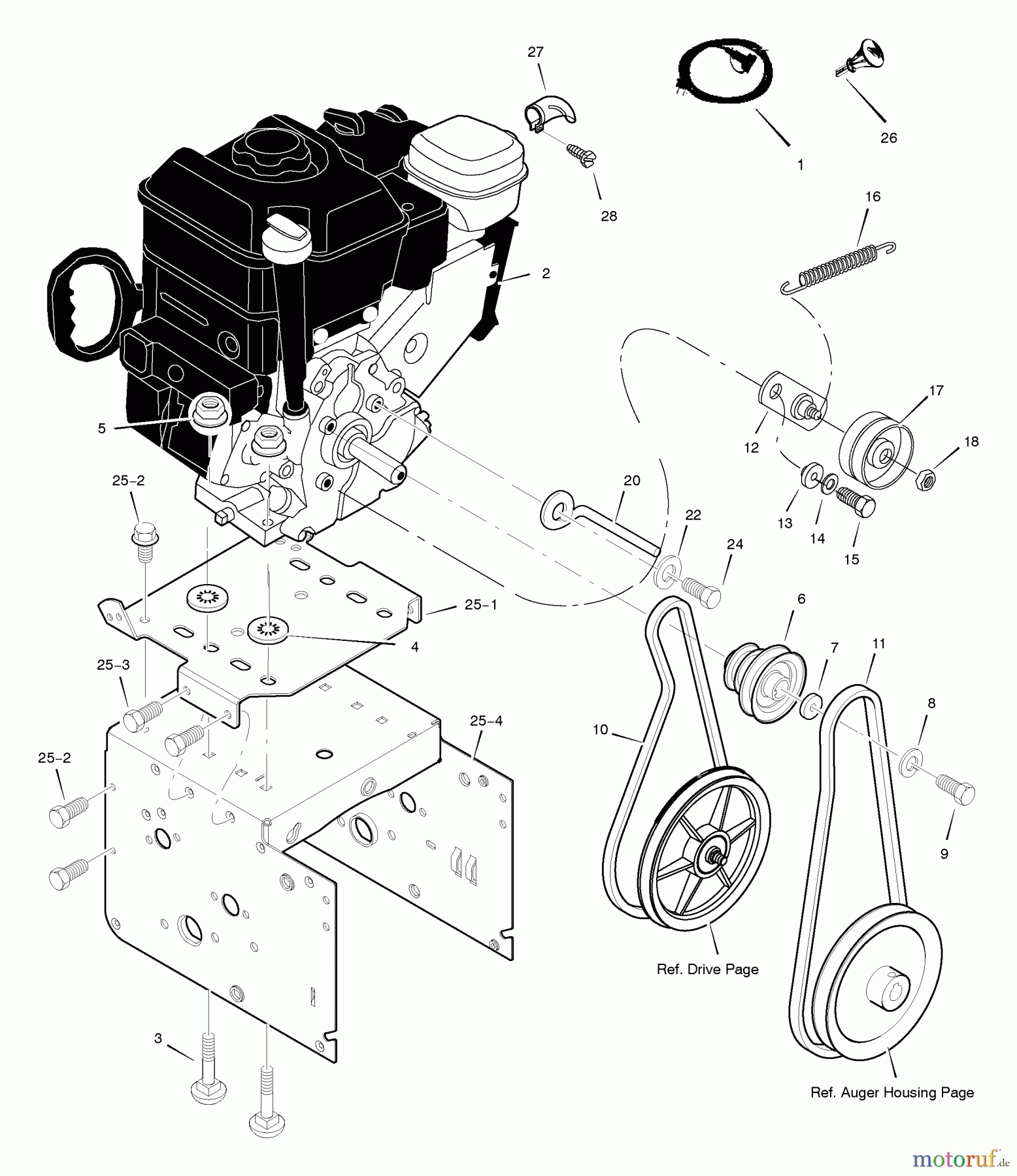  Murray Schneefräsen C950-52430-1 - Craftsman 27