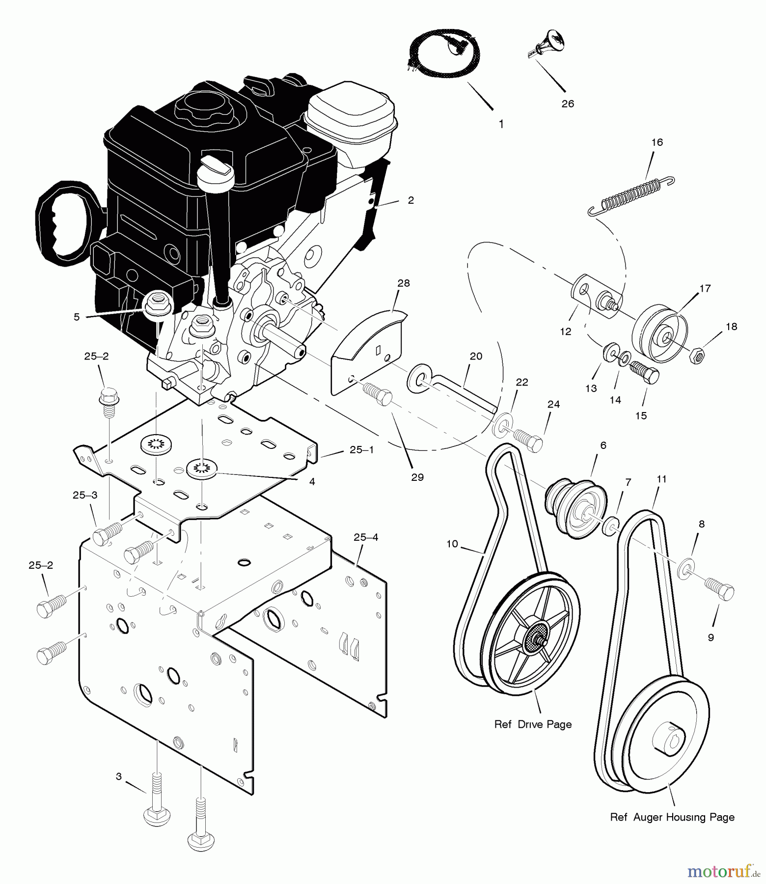  Murray Schneefräsen C950-52431-0 - Craftsman 30