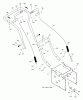 Murray C950-52431-0 - Craftsman 30" Dual Stage Snow Thrower (2004) (Sears) Ersatzteile Handle Assembly