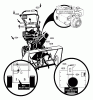 Murray C950-52431-1 - Craftsman 30" Dual Stage Snow Thrower (2005) (Sears) Ersatzteile Decals