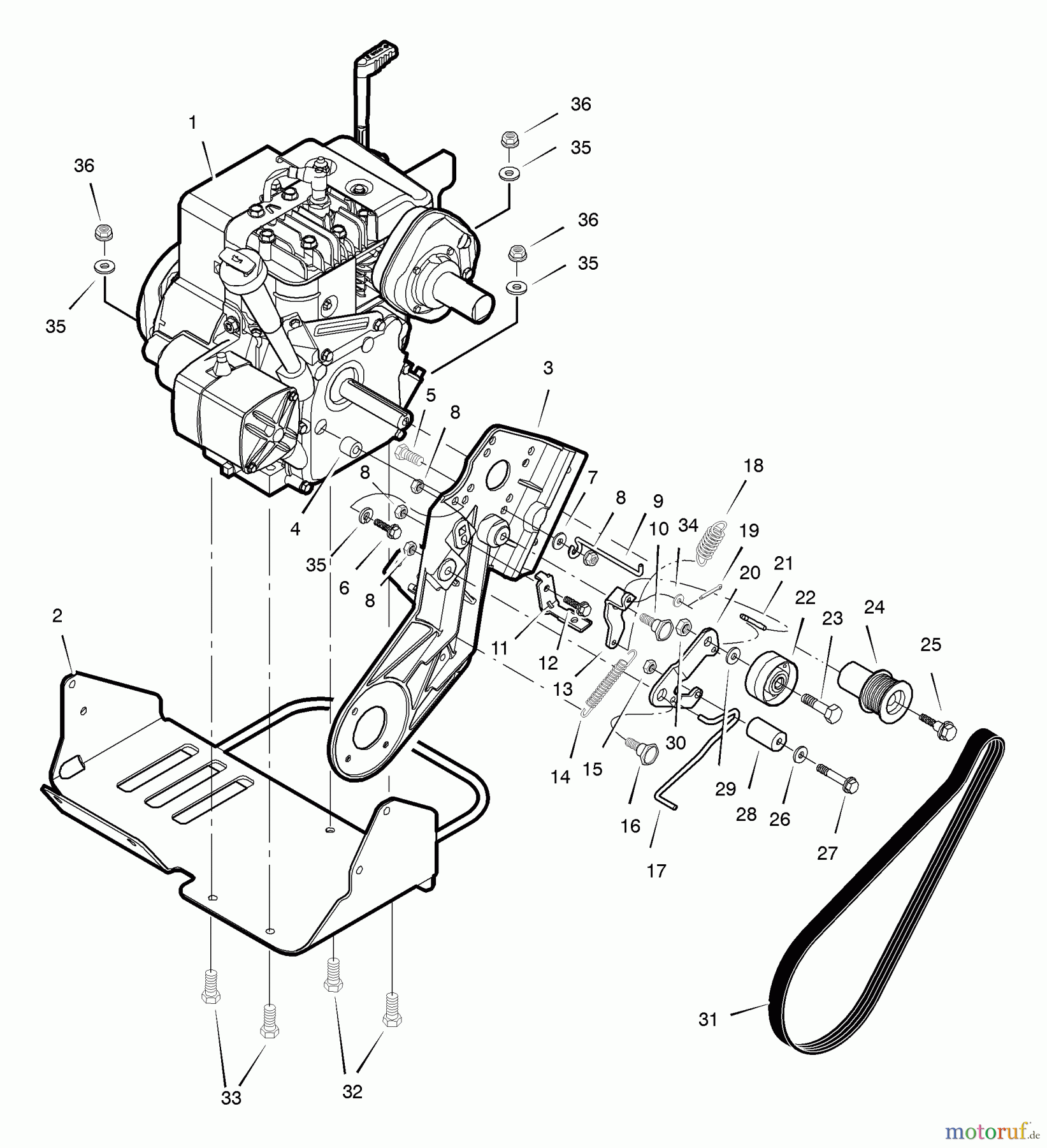 Murray Schneefräsen C950-52435-0 - Craftsman 22