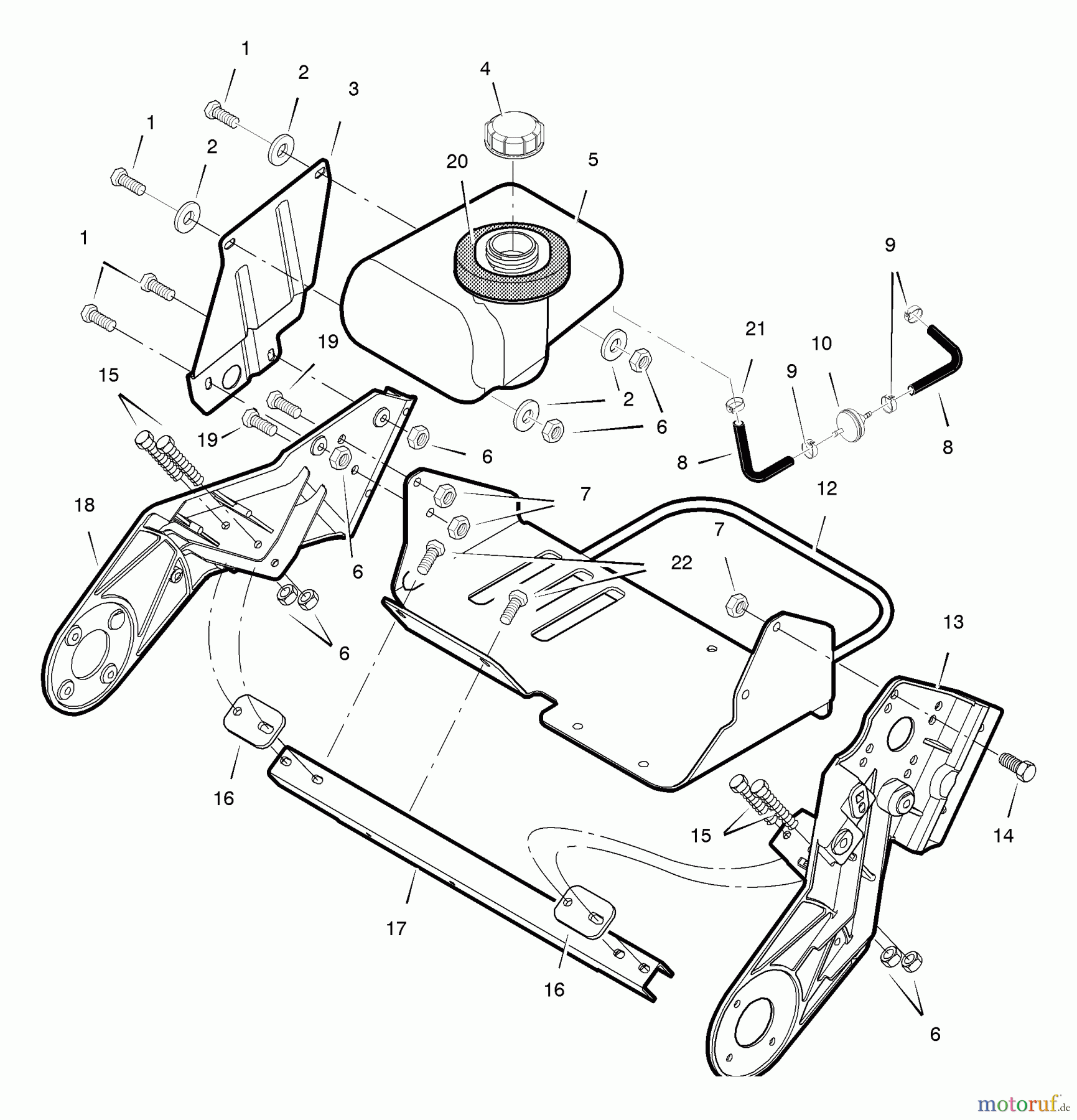 Murray Schneefräsen C950-52435-0 - Craftsman 22