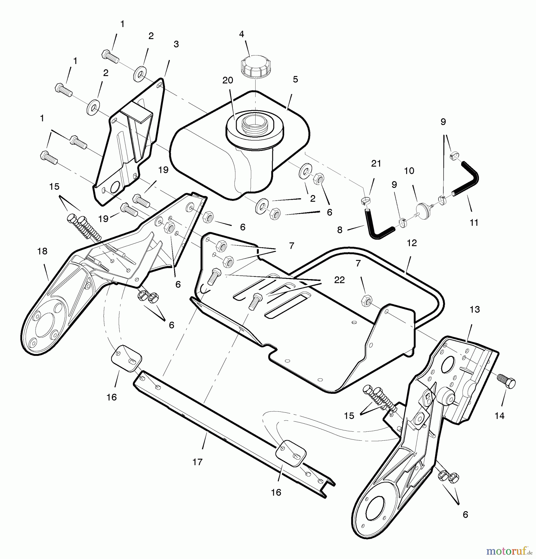 Murray Schneefräsen C950-52435-2 - Craftsman 22