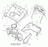 Murray C950-52435-2 - Craftsman 22" Single Stage Snow Thrower (2005) (Sears) Ersatzteile Top Cover