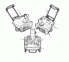 Murray C950-52435-3 - Craftsman 22" Single Stage Snow Thrower (2006) (Sears) Ersatzteile Decals
