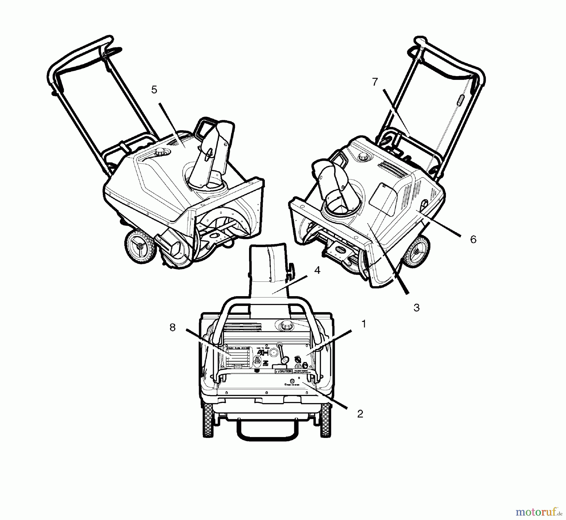 Murray Schneefräsen C950-52435-3 - Craftsman 22