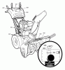Murray C950-52461-1 - Craftsman 29" Dual Stage Snow Thrower (2005) (Sears) Ersatzteile Decals