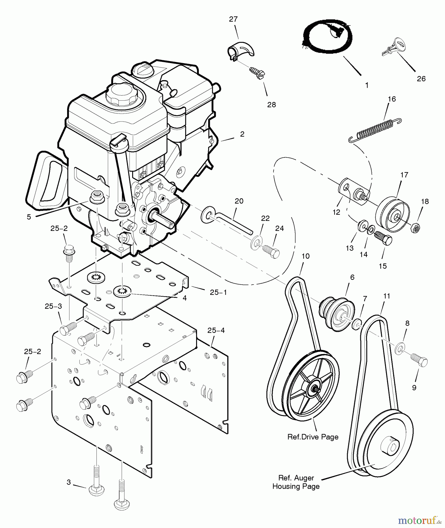 Murray Schneefräsen C950-52461-1 - Craftsman 29