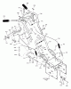 Murray C950-52464-0 - Craftsman 21" Dual Stage Snow Thrower (2004) (Sears) Ersatzteile Handle Assembly