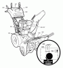 Murray C950-52464-1 - Craftsman 30" Dual Stage Snow Thrower (2005) (Sears) Ersatzteile Decals