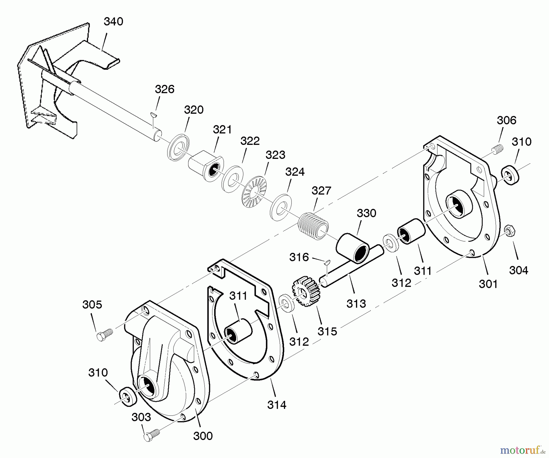  Murray Schneefräsen C950-52464-1 - Craftsman 30
