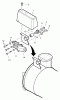 Murray C950-52471-0 - Craftsman 31" Dual Stage Snow Thrower (2004) (Sears) Ersatzteile Chute Rotation Motor