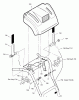 Murray C950-52471-0 - Craftsman 31" Dual Stage Snow Thrower (2004) (Sears) Ersatzteile Control Panel