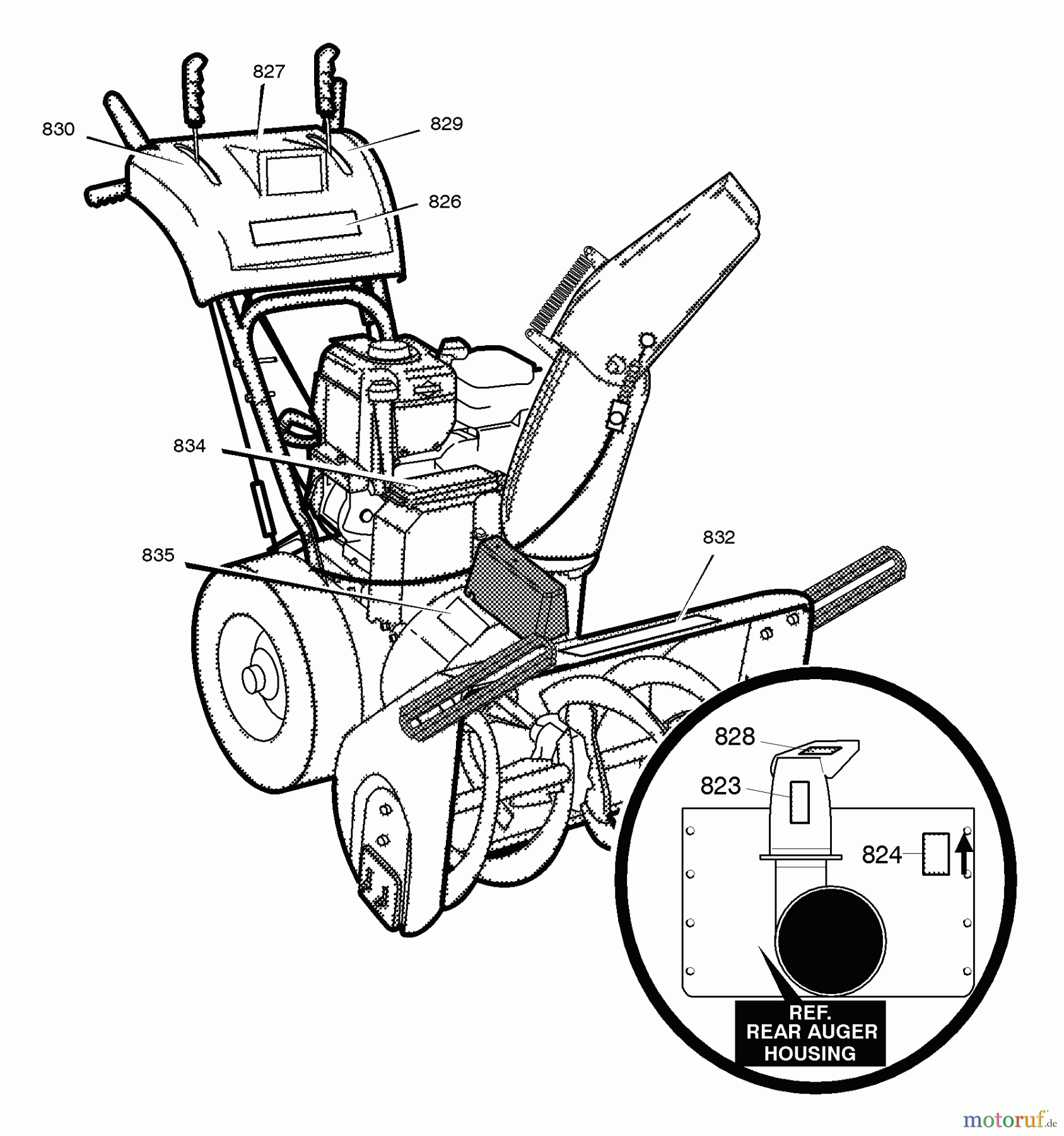 Murray Schneefräsen C950-52471-0 - Craftsman 31