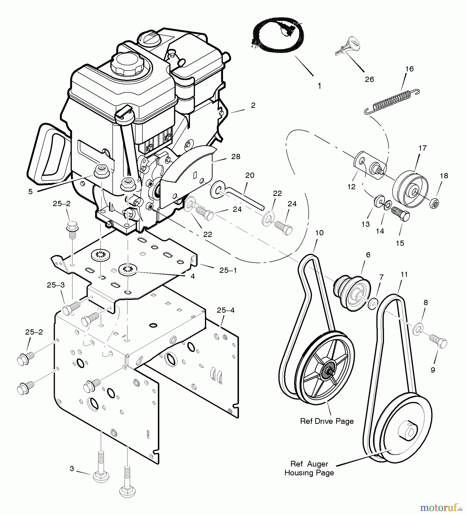 Murray Schneefräsen C950-52471-0 - Craftsman 31