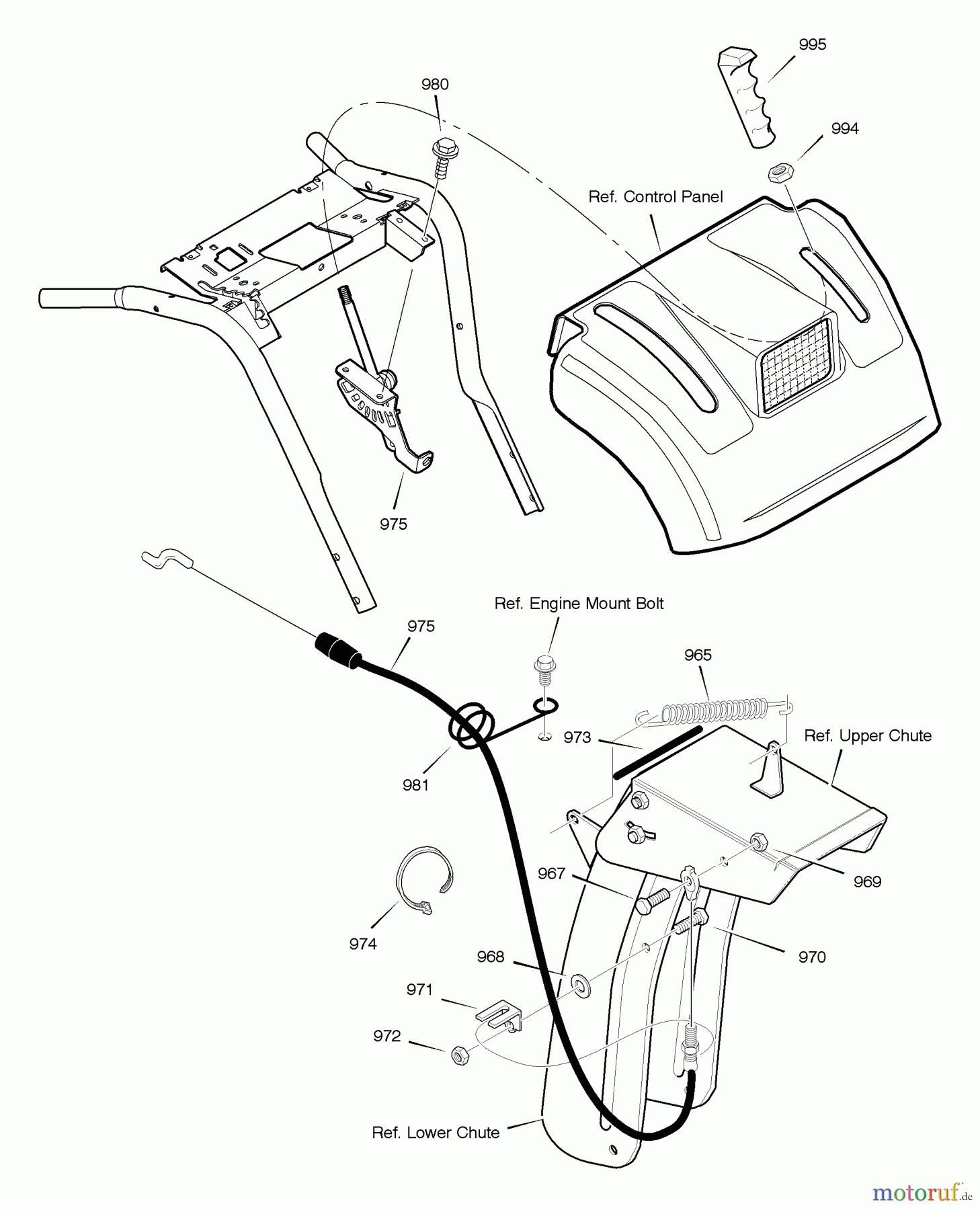  Murray Schneefräsen C950-52471-0 - Craftsman 31