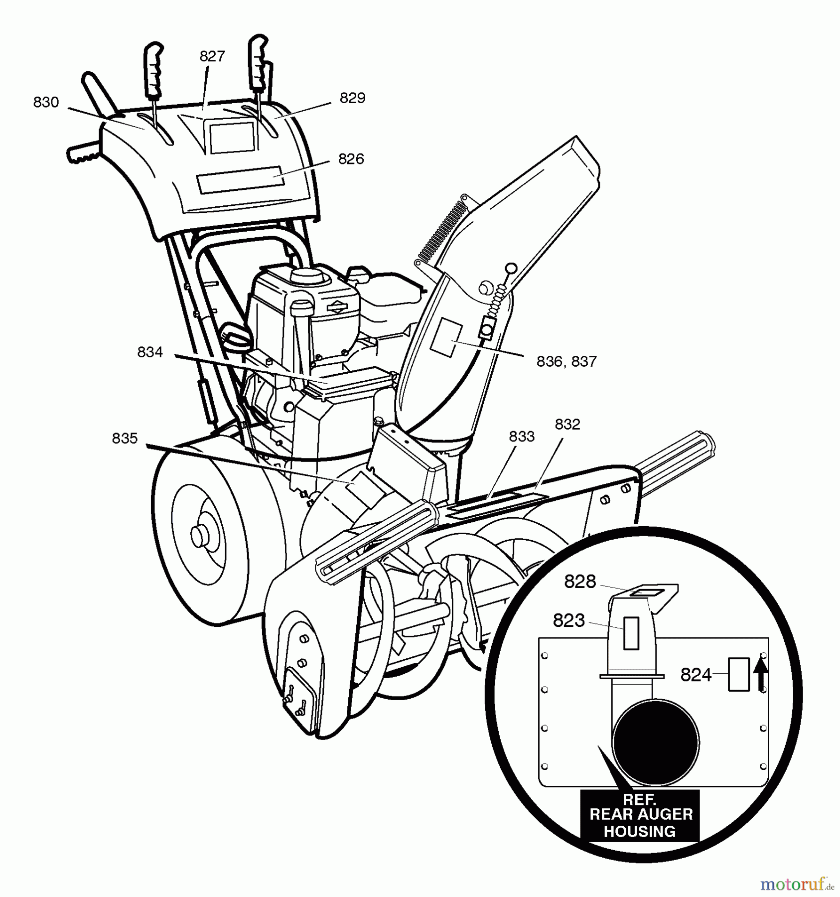 Murray Schneefräsen C950-52471-1 - Craftsman 31