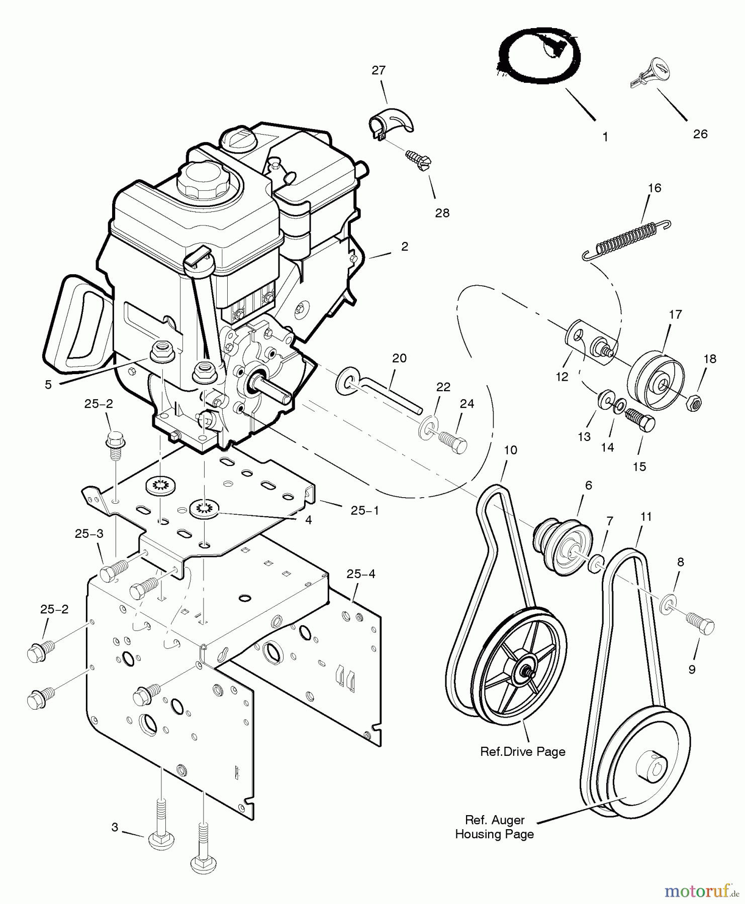 Murray Schneefräsen C950-52471-1 - Craftsman 31