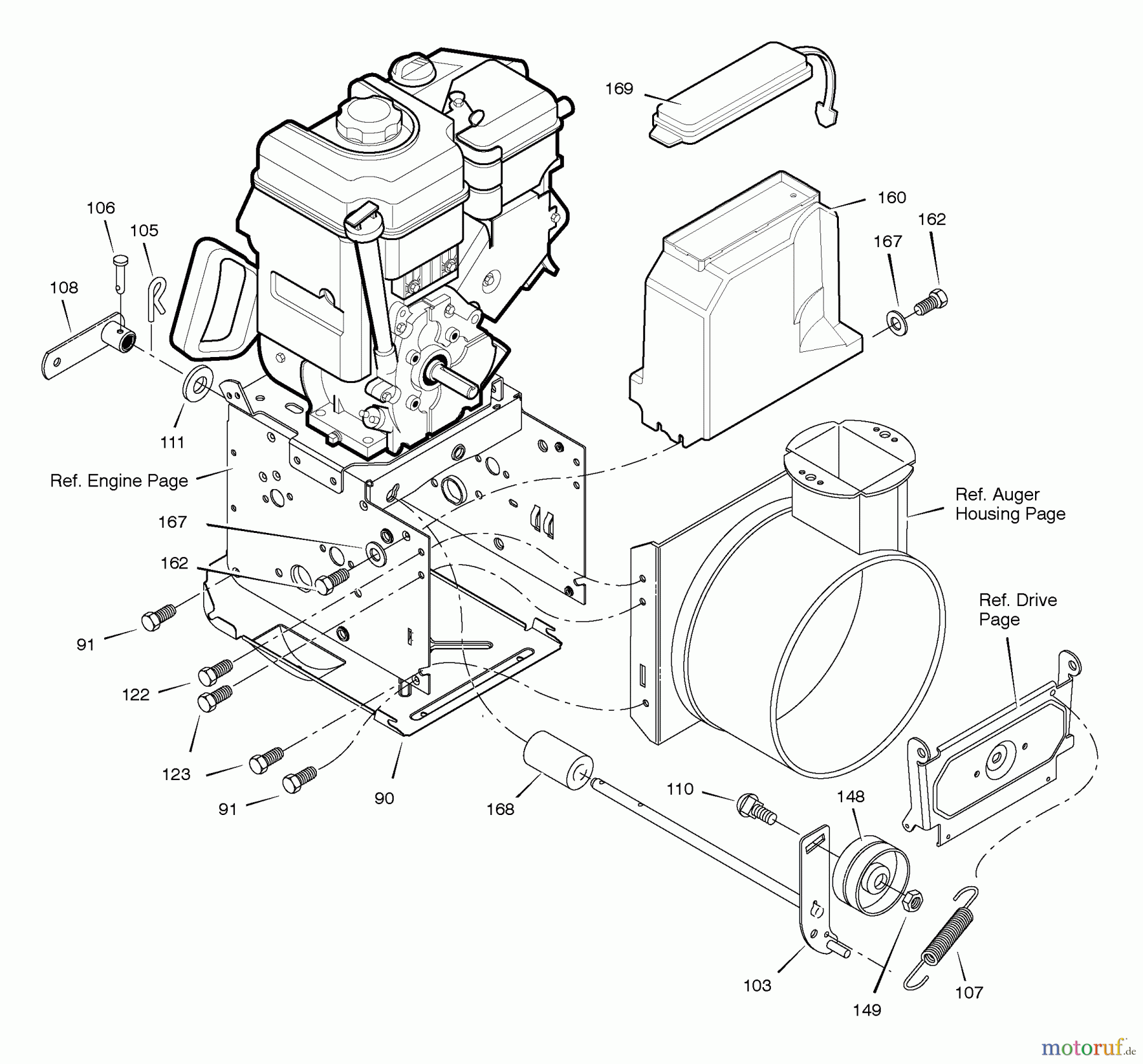 Murray Schneefräsen C950-52471-1 - Craftsman 31