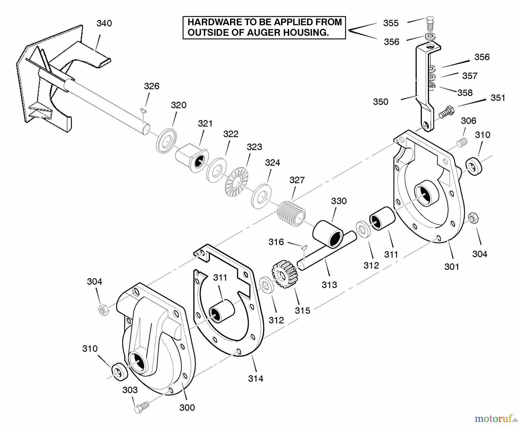 Murray Schneefräsen C950-52471-1 - Craftsman 31