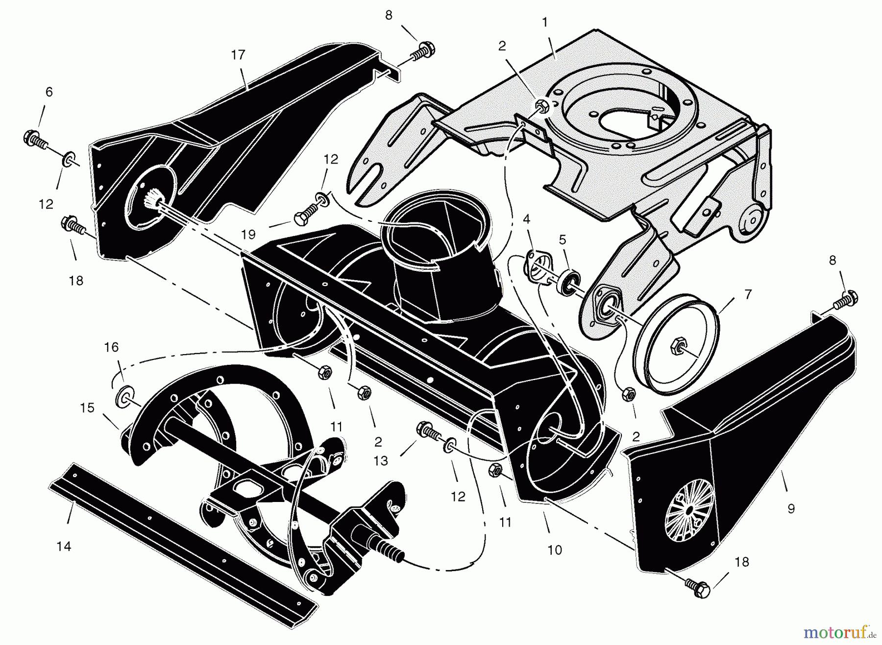 Murray Schneefräsen C950-52534-0 - Craftsman 21