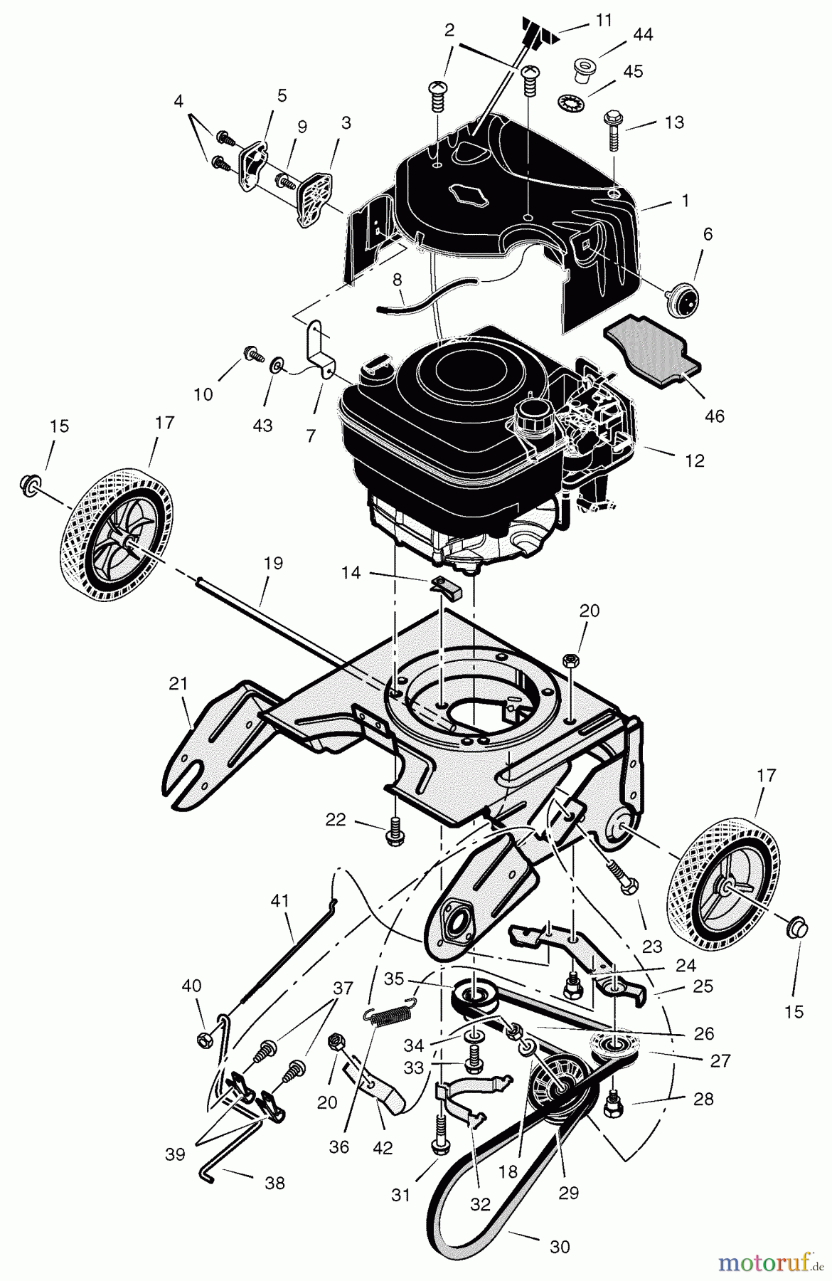 Murray Schneefräsen C950-52534-0 - Craftsman 21