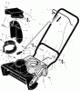 Murray C950-52534-0 - Craftsman 21" Single Stage Snow Thrower (2005) (Sears) Ersatzteile Handle