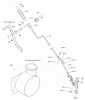 Murray C950-52721-0 (1695427) - Craftsman 24" Dual Stage Snow Thrower (2007) (Sears) Ersatzteile Chute Rod
