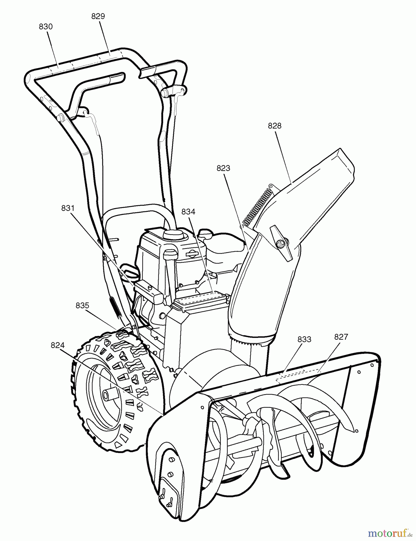 Murray Schneefräsen C950-52721-0 (1695427) - Craftsman 24