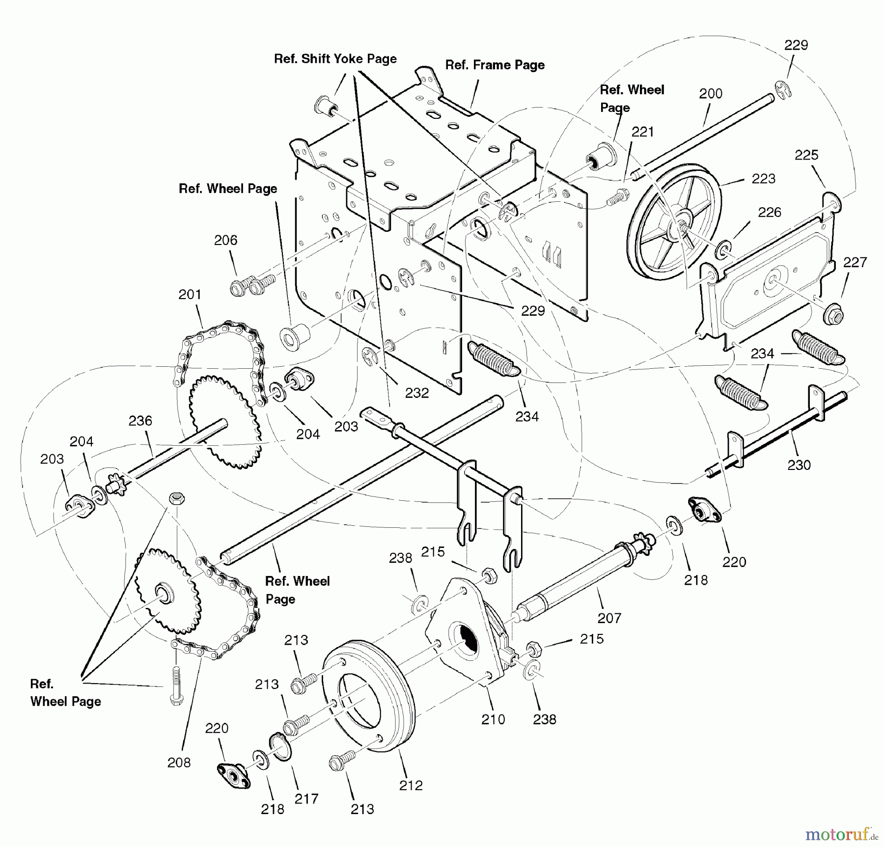 Murray Schneefräsen C950-52721-0 (1695427) - Craftsman 24