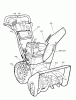 Murray C950-52726-0 (1695436) - Craftsman 30" Dual Stage Snow Thrower (2007) (Sears) Ersatzteile Decals